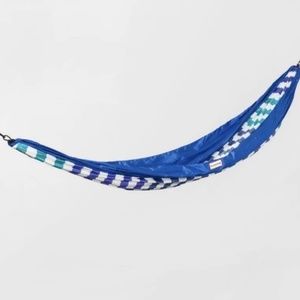 Hunter for Target Hammock Blue White Teal Camping Backyard Hammock New